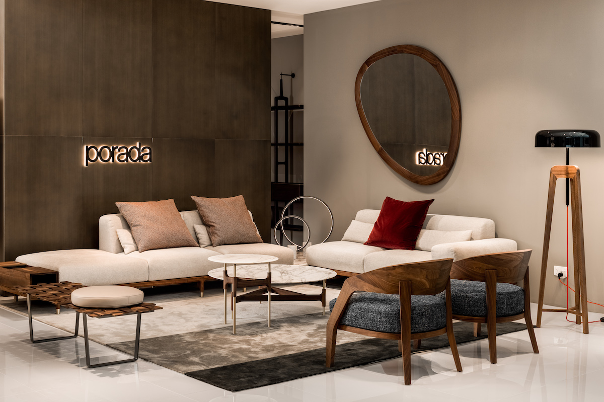 Porada Marquise showroom, Singapore