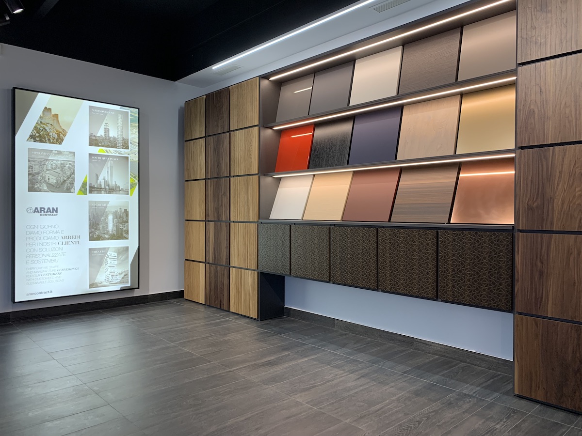 Aran Contract presso l'headquarters di Atri (TE)