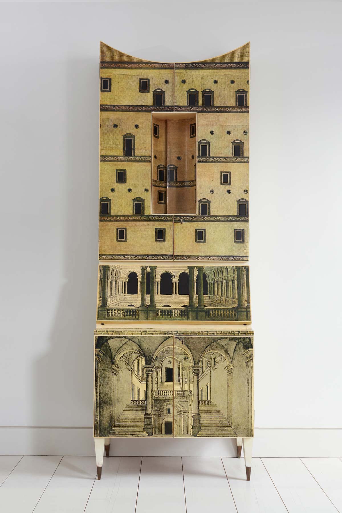 Gio Ponti & Piero Fornasetti, “Architettura” cabinet, 1951 - Courtesy of Achille Salvagni