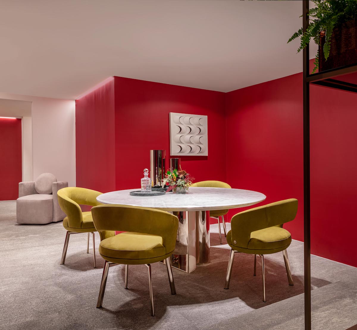 Ambiente del flagship store Luxence.