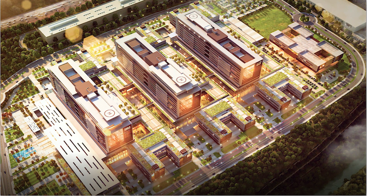 Başakşehir Çam Ve Sakura City Hospital - Istanbul, Turkey. Ph © DR