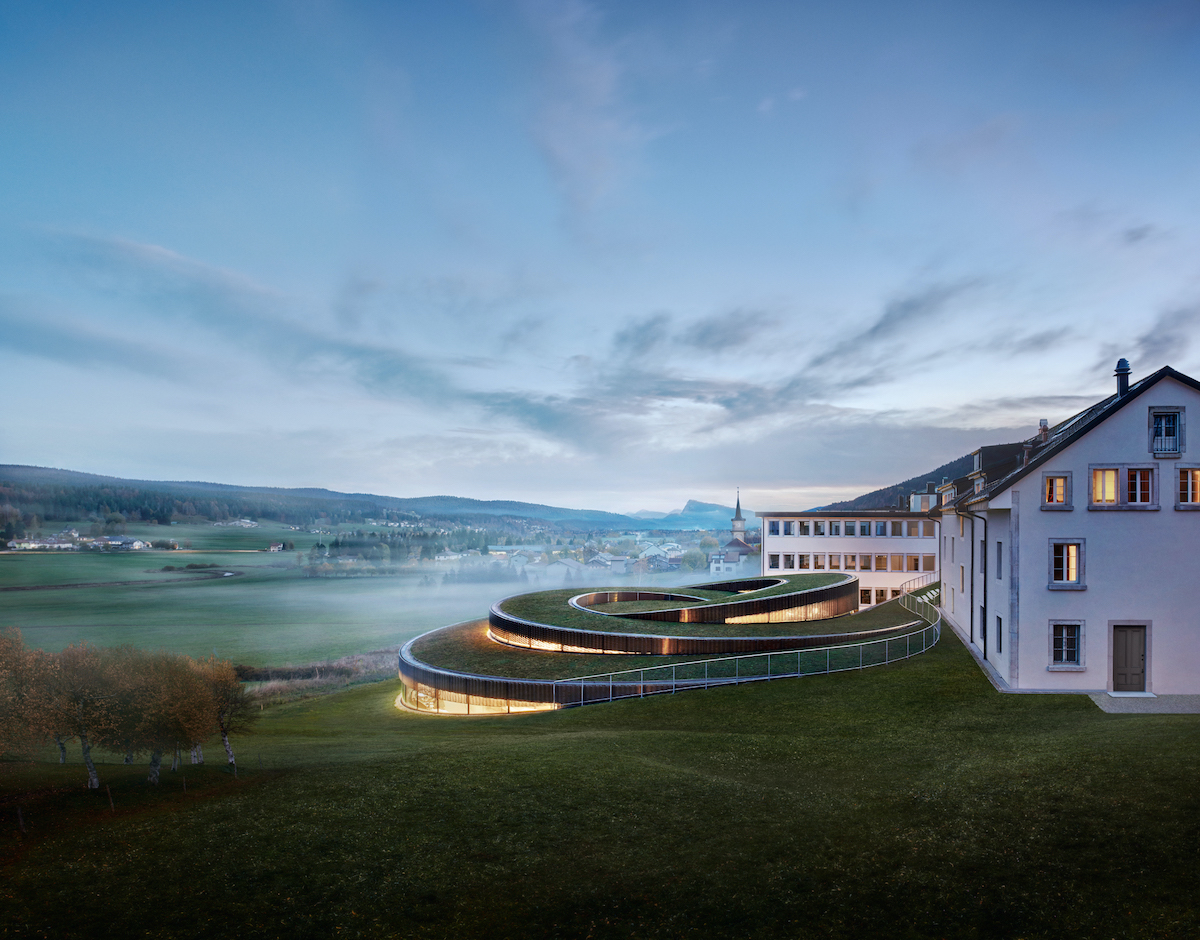 Audemars Piguet Museum - Le Brassus, Switzerland. Ph © Iwan Baan