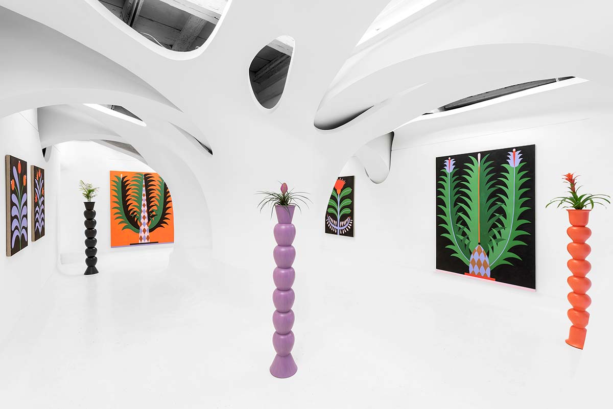 Of my abstract gardening by Agostino Iacurci - Ex Elettrofonica, Rome