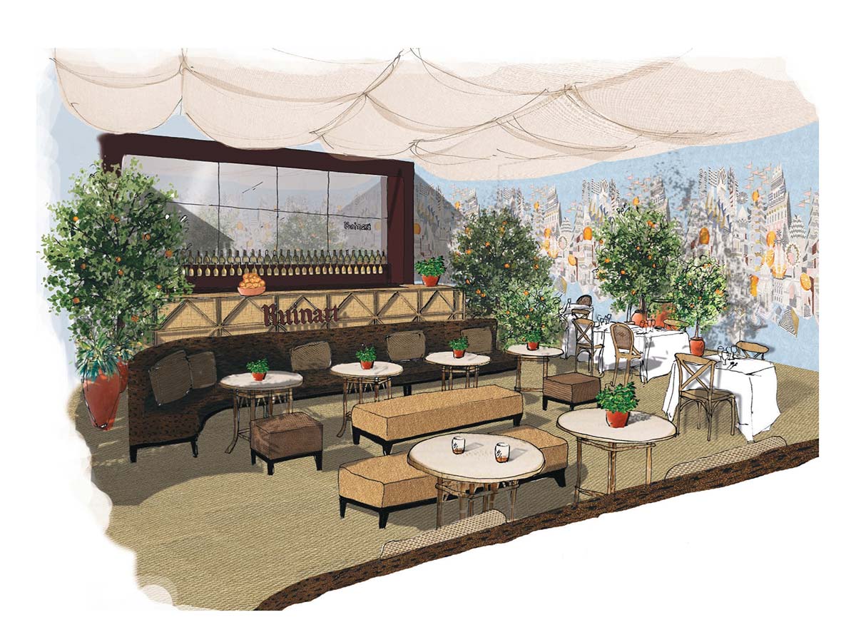 Restaurant PAD Paris 2022, Design Sandra Benhamou