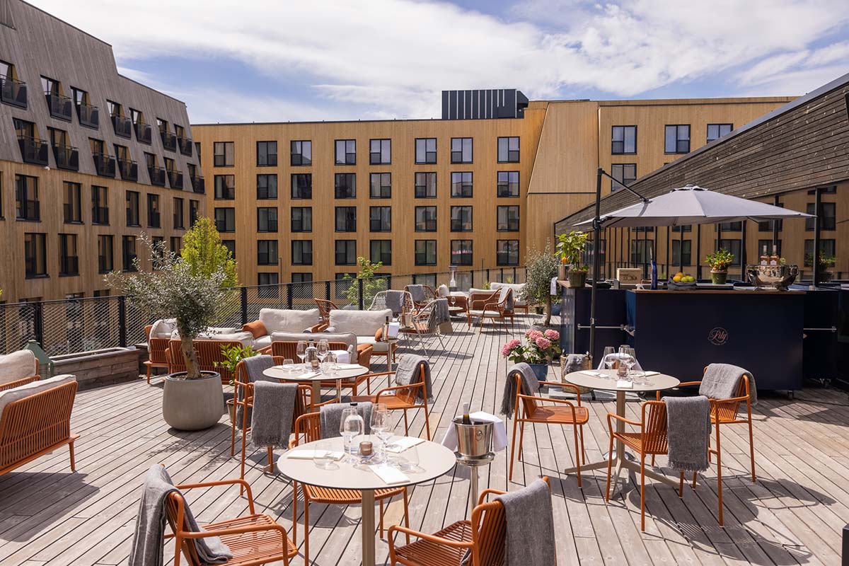 Tribeca by Pedrali, Design CMP Design - Lily Country Club, Kløfta, Norway