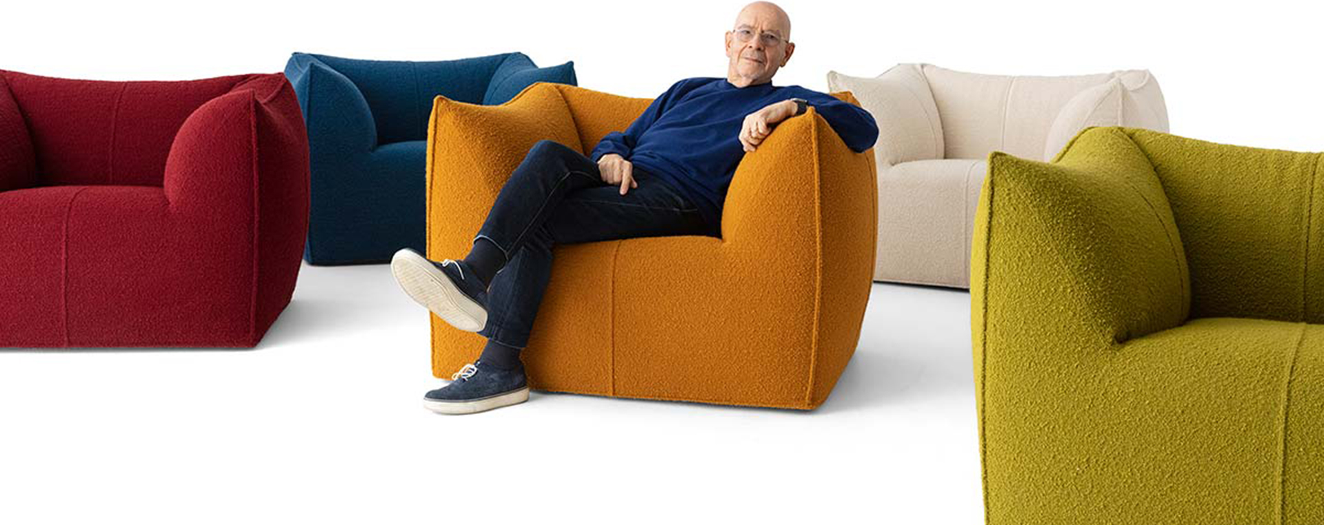 Le Bambole by B&B Italia, Design Mario Bellini (2022)