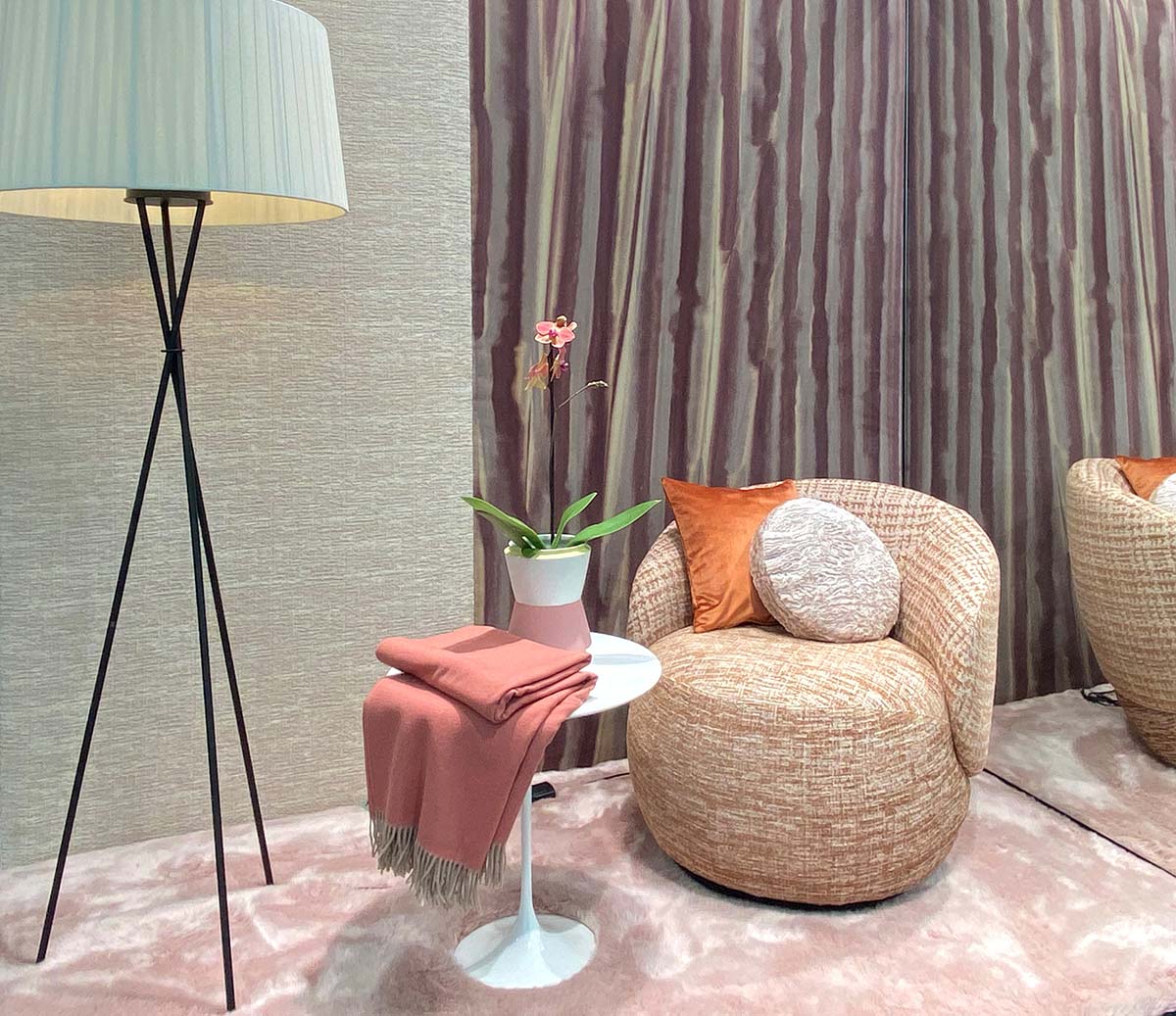 Marzotto Interiors stand @ Proposte (Villa Erba, Cernobbio, 26-29 Aprile 2022)