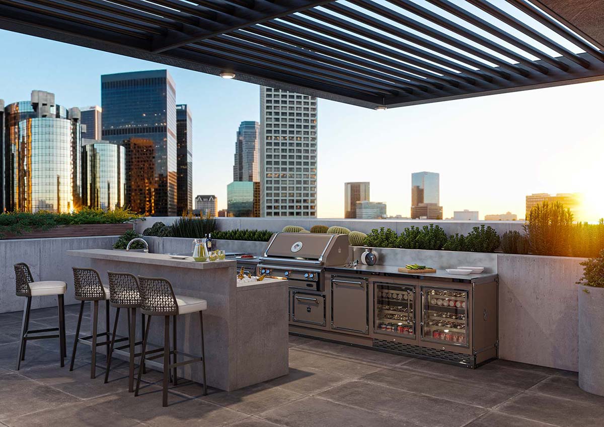 Outdoor Kitchen Collection by Officine Gullo