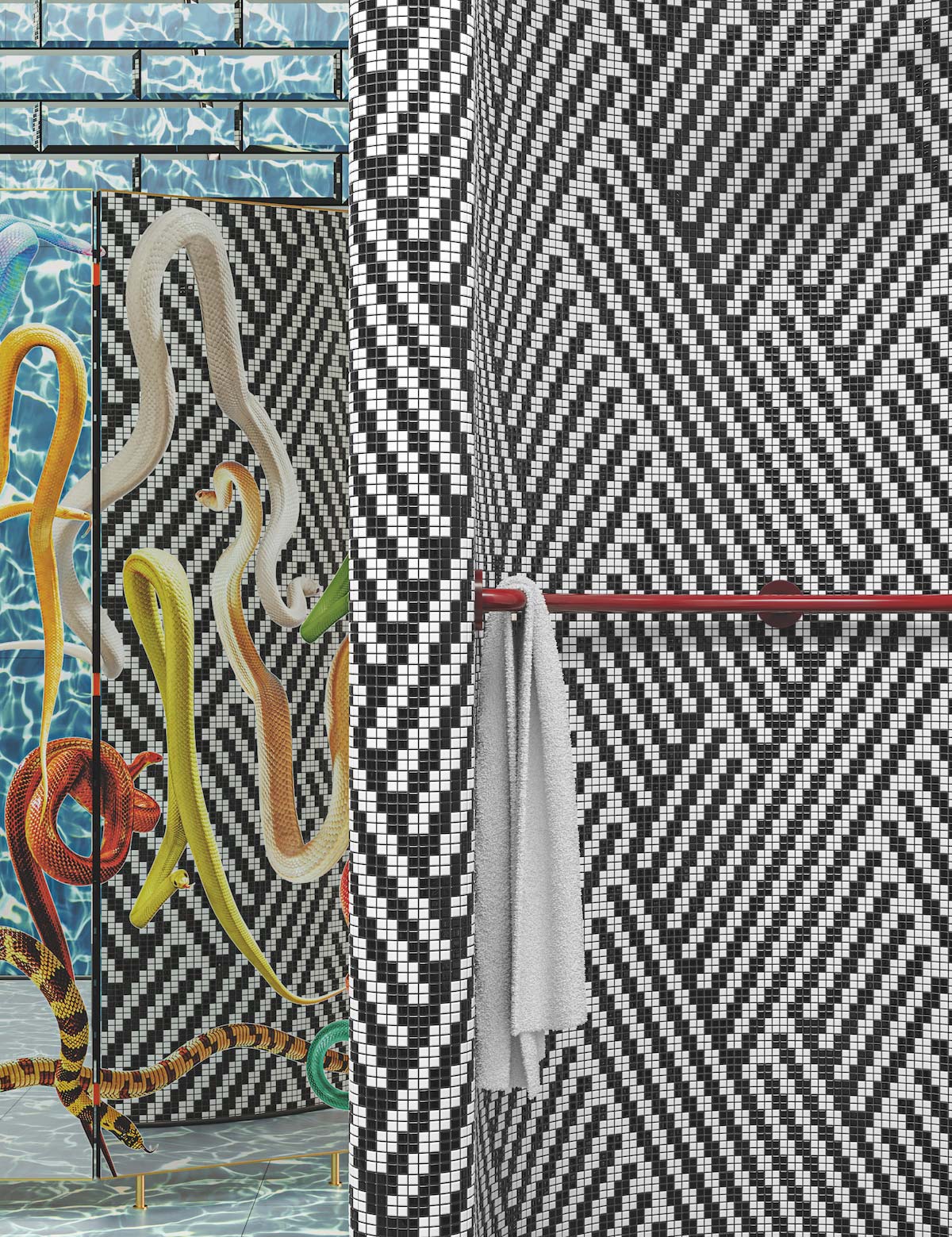 Black&White collection by Seletti & Ceramica Bardelli
