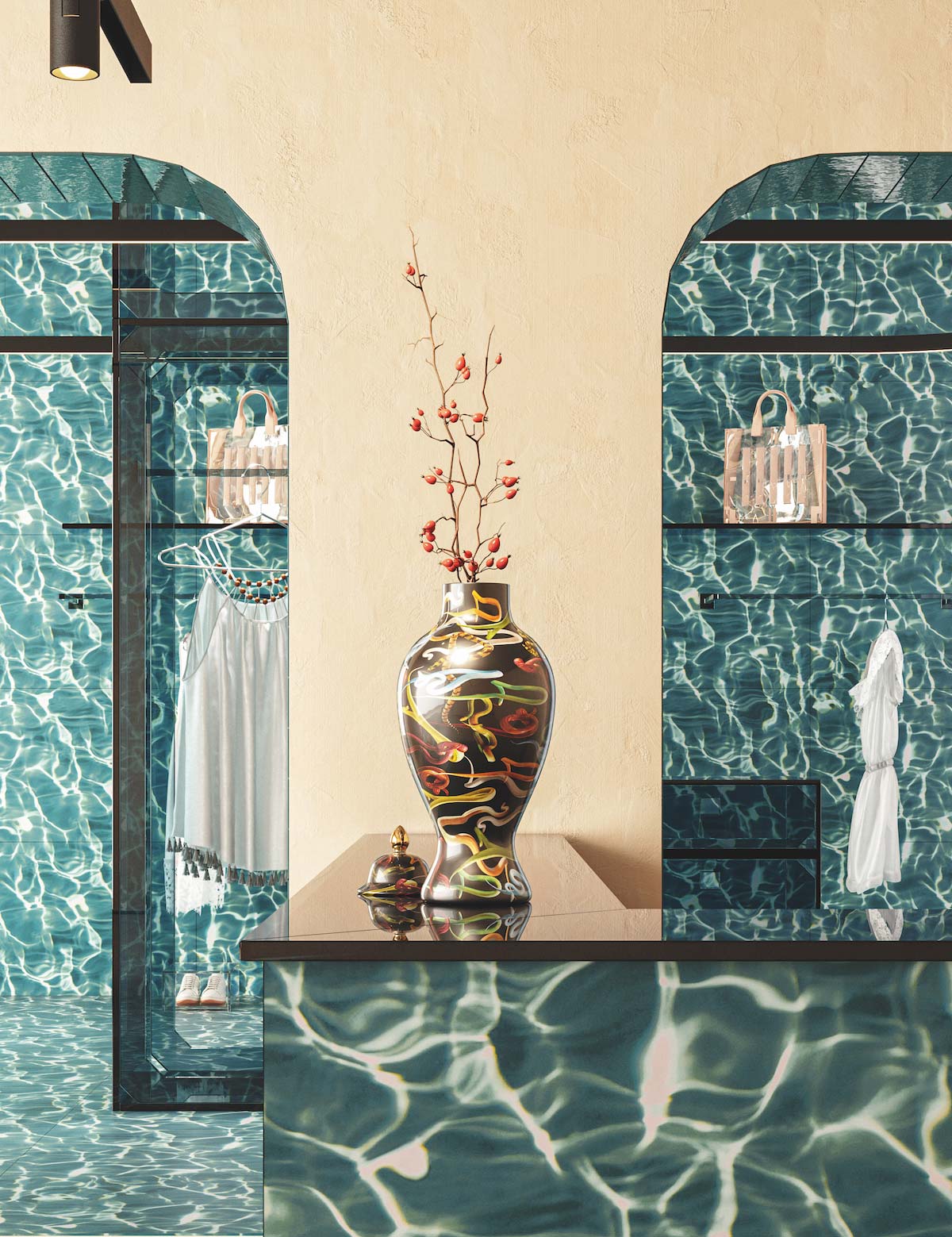 Elements Nuvole e Acqua collection by Seletti & Ceramica Bardelli