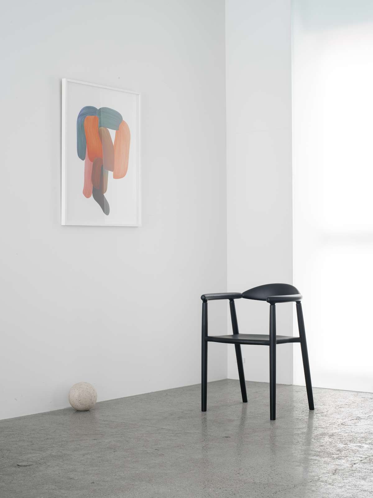 Musubi armchair. Photo © Hiroshi Iwasaki