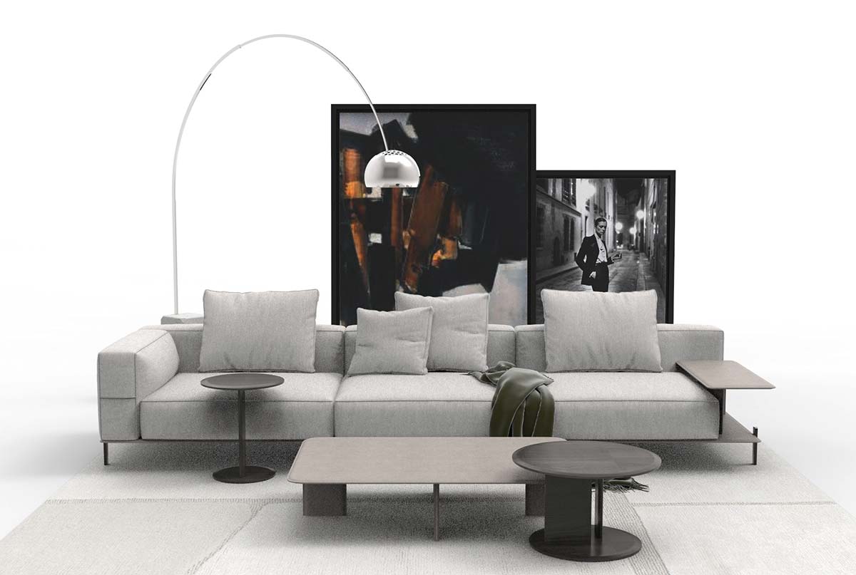 Brera by Poliform, Design Jean-Marie Massaud