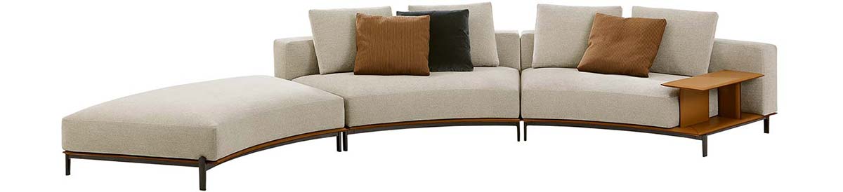 Brera by Poliform, Design Jean-Marie Massaud