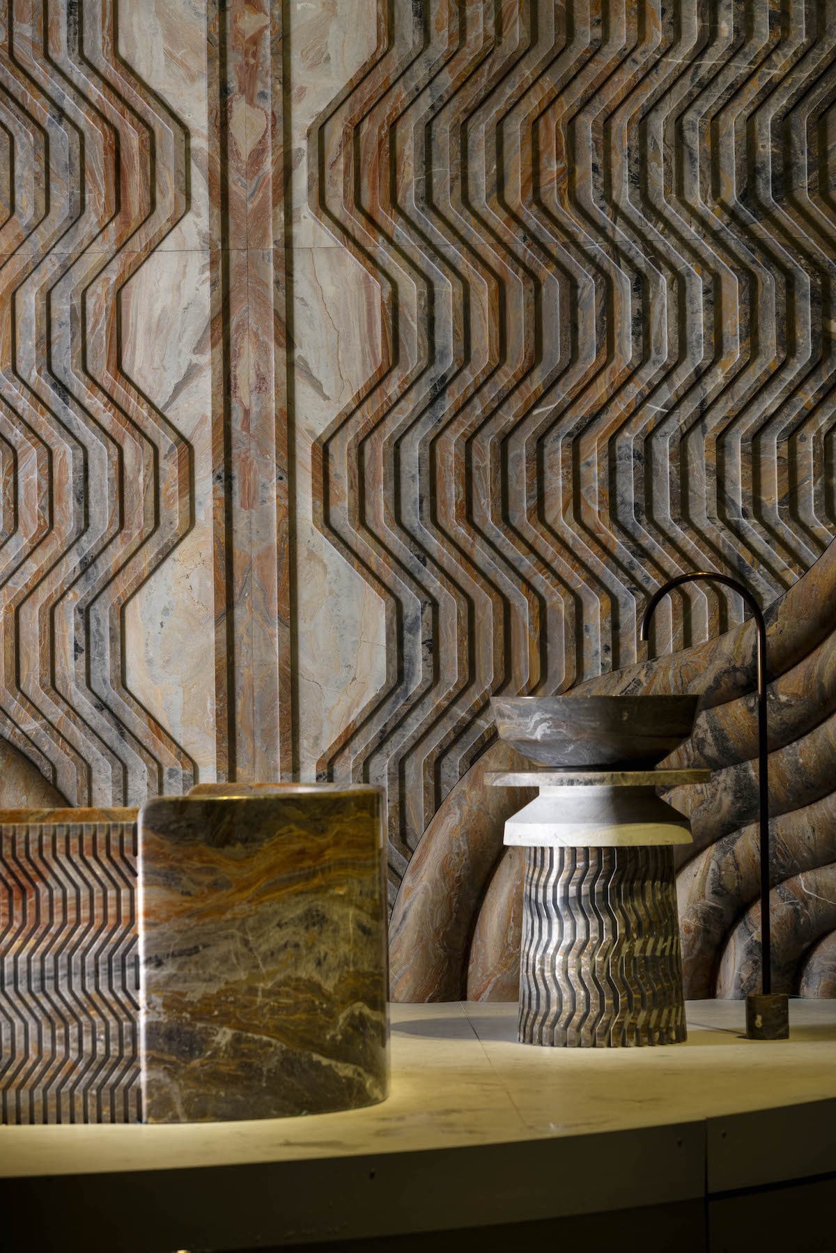 Marea by Vicentina Marmi, design Elena Salmistraro, Icon Award 2018, Photo © Luca Morandini