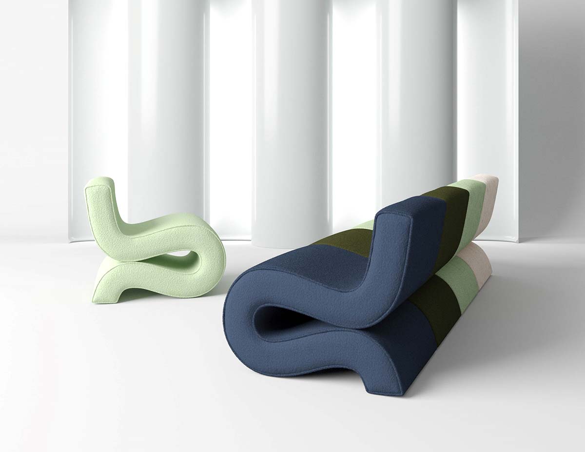Noodle, Paradisoterrestre edition, Design Augusto Betti