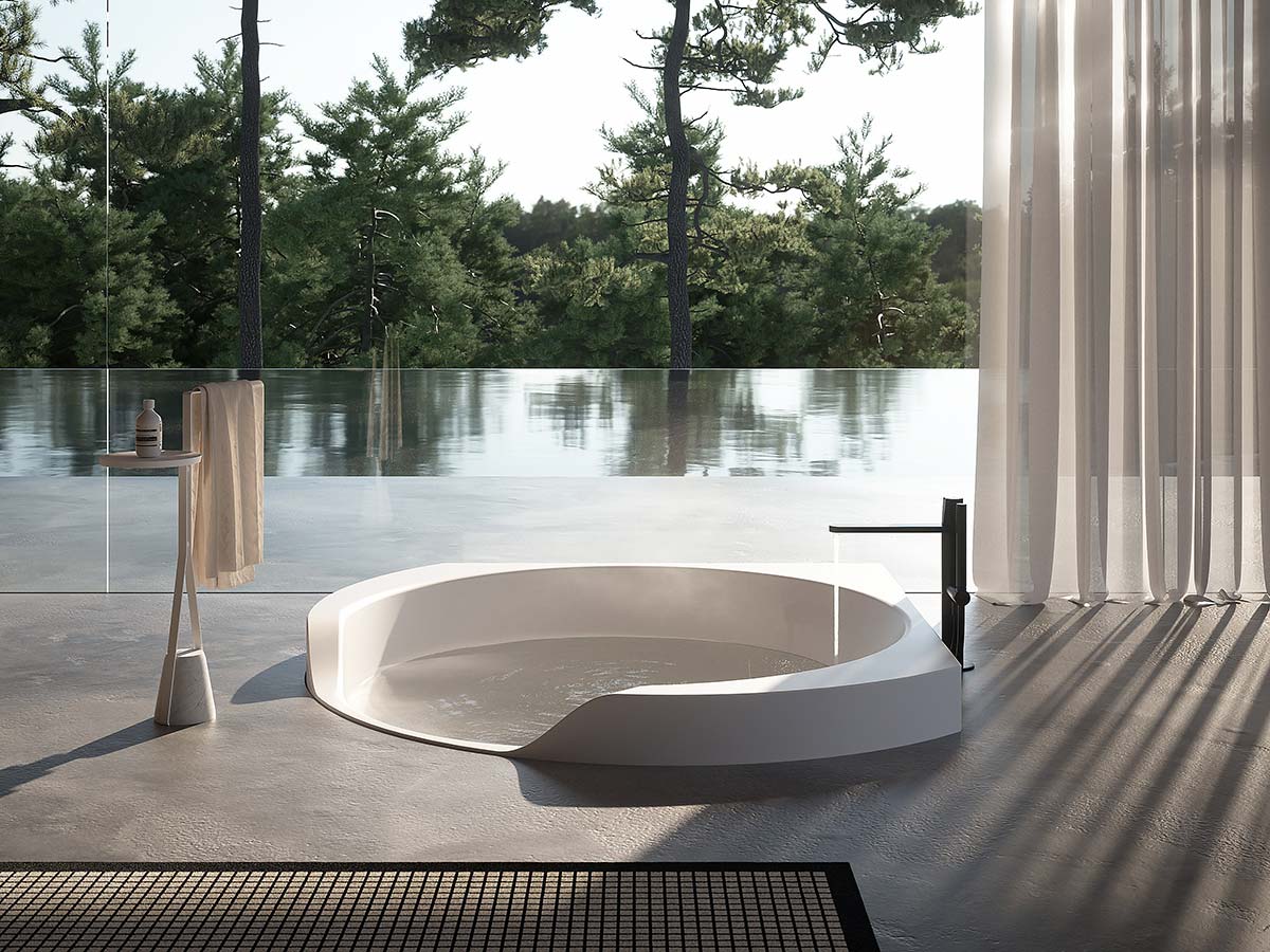 Ofuro by antoniolupi, Design Carlo Colombo