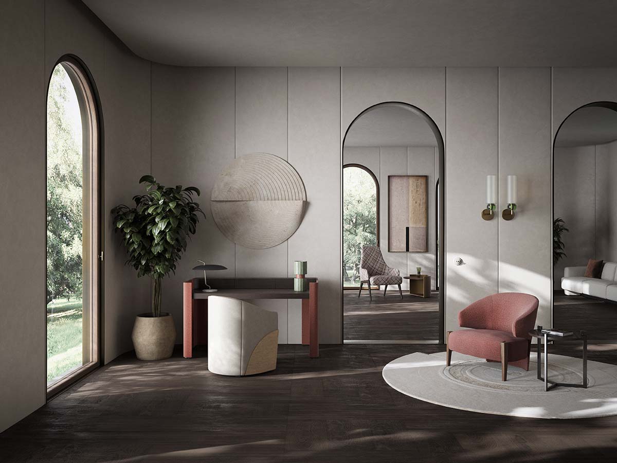 Sinua serie by Rubelli Casa, Design Matteo Nunziati