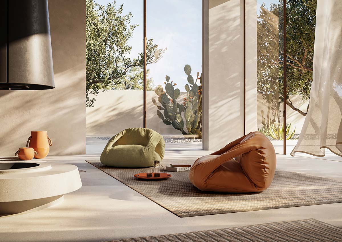 Terra by Natuzzi, Design Marcantonio - Photo © Serge Guerand