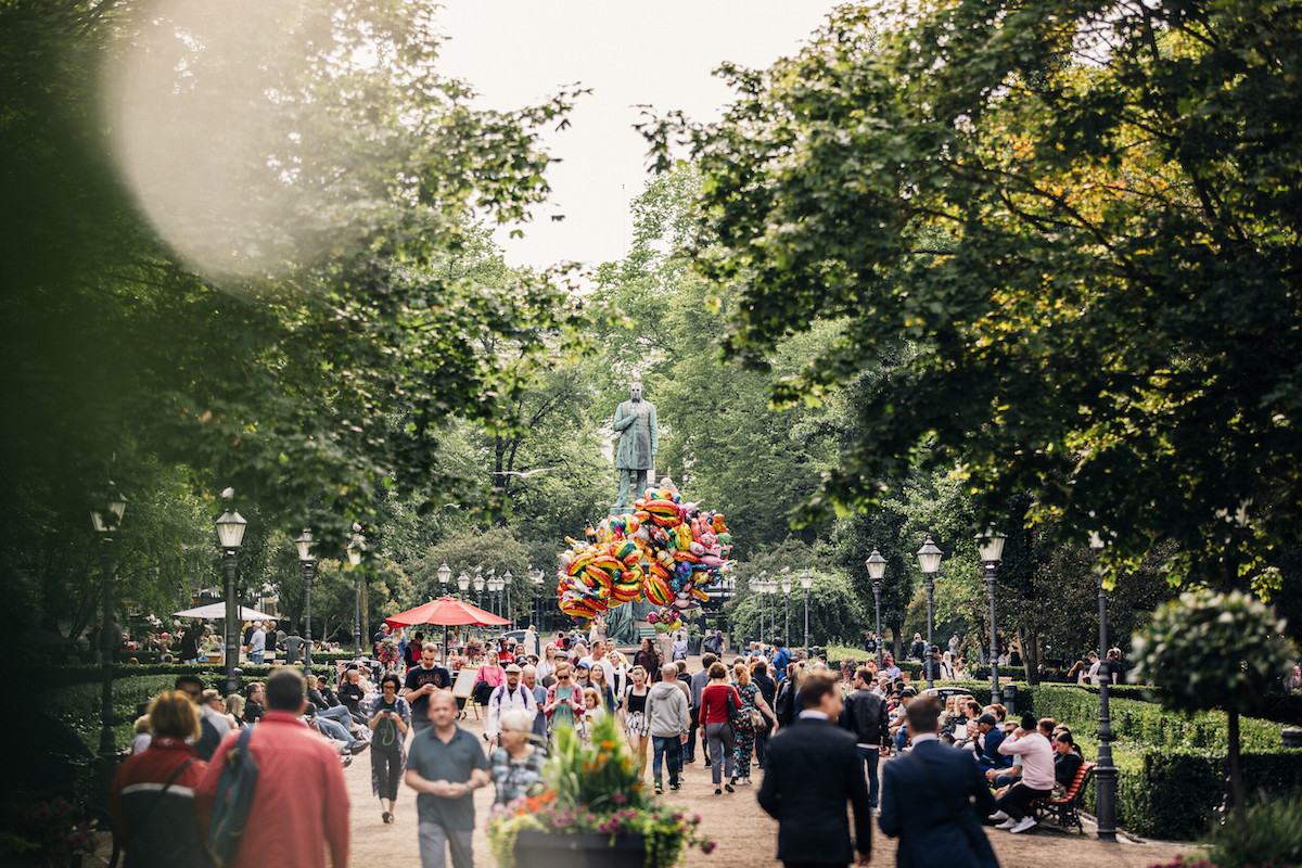 Esplanadi park, Photo © Jussi Hellsten
