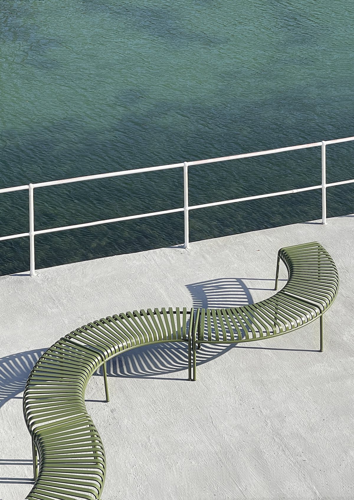Palissade Park Bench by Hay