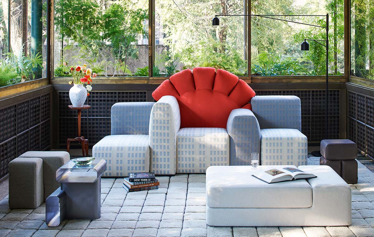 Soft Corners by Cassina, Design Linde Freya Tangelder - Photo © Paola Pansini