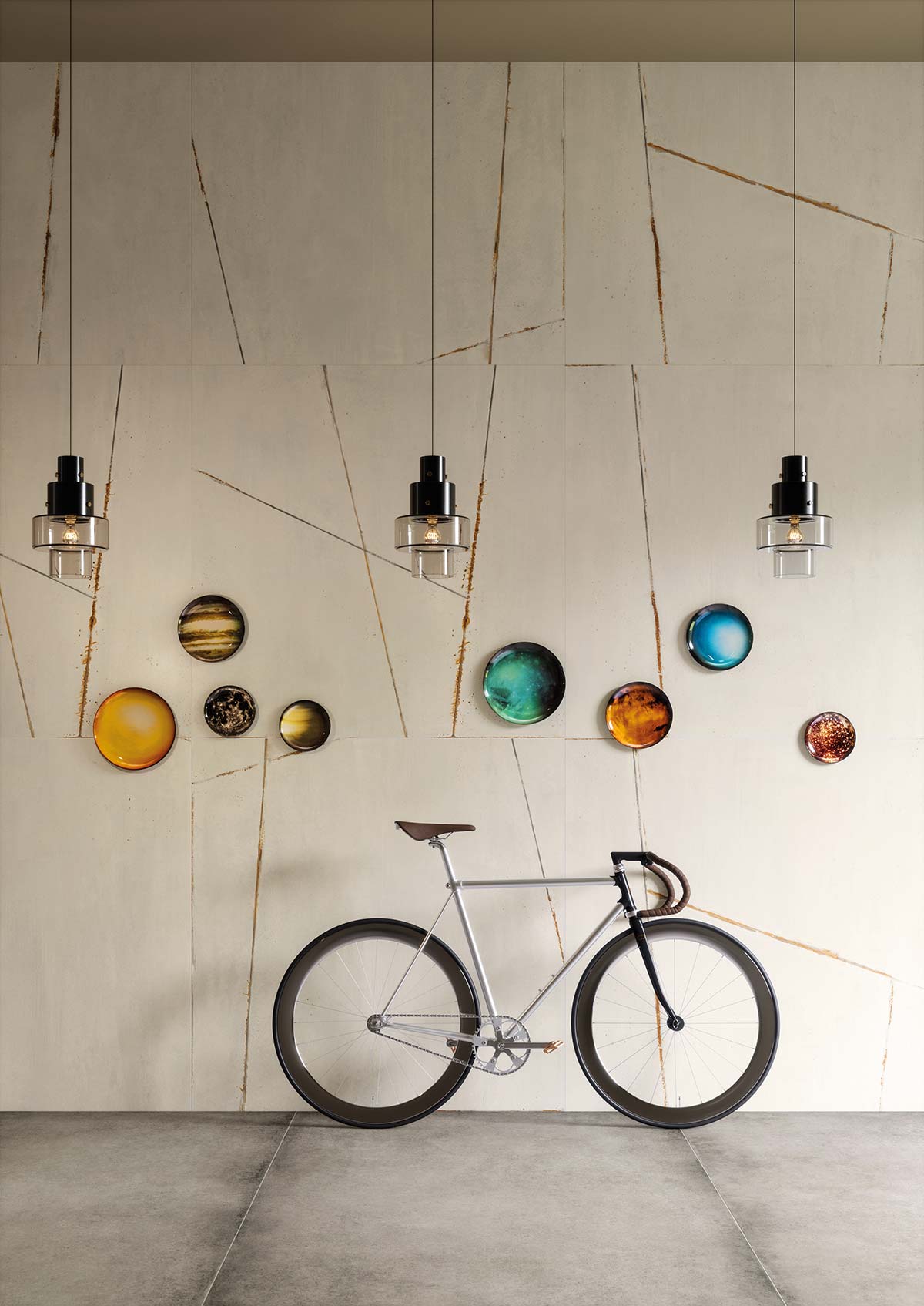Welding Rivets by Diesel Living with Iris Ceramica