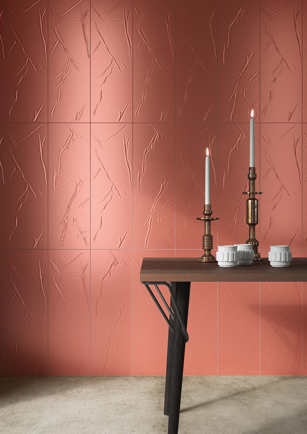 Wrinkle Foil by Diesel Living with Iris Ceramica