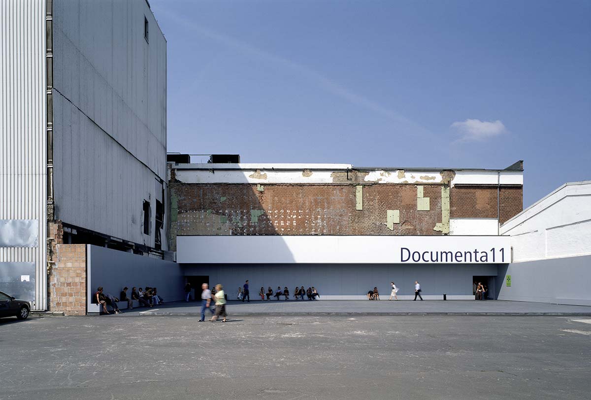 Documenta 11, Warehouse conversion and exhibition venues, design Kuen Malvezzi