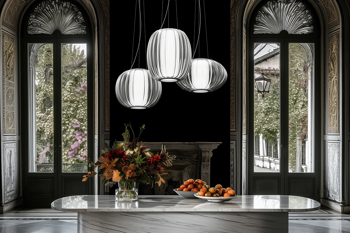 Alma collection by Contardi Lighting, design Controvento