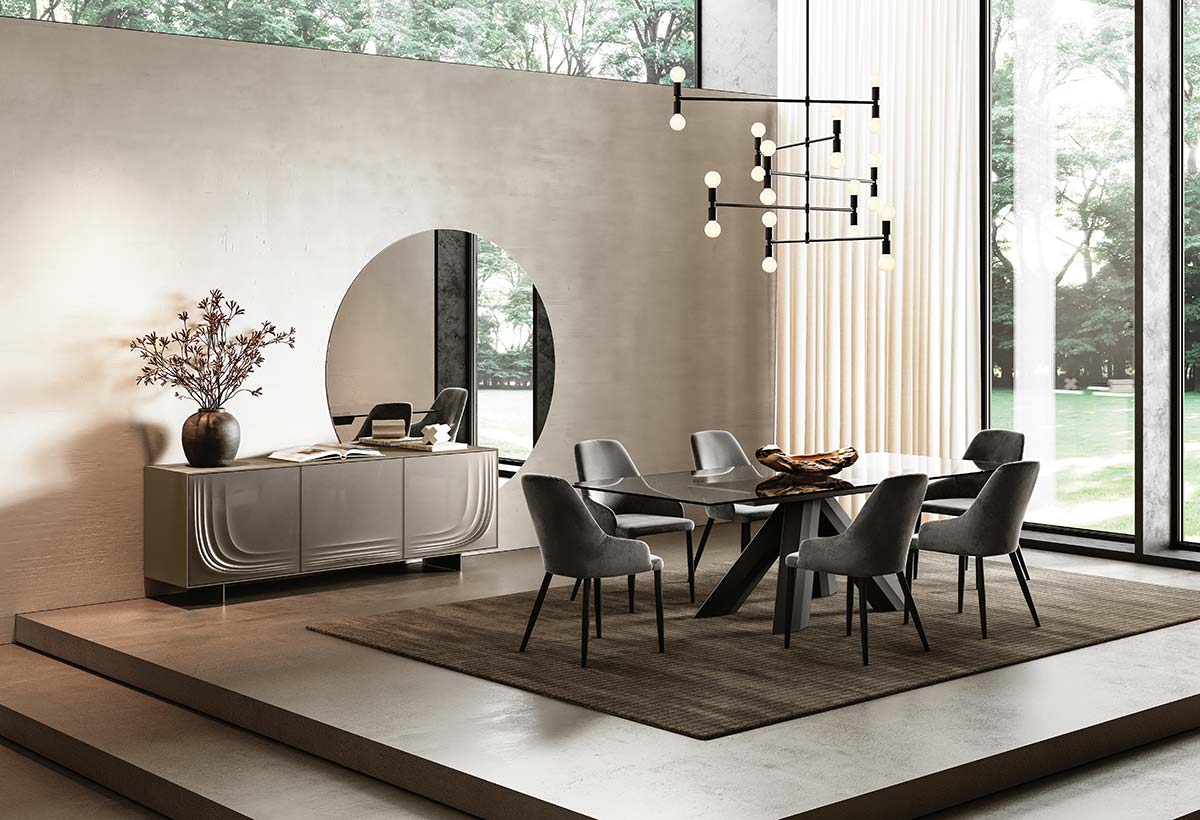 Madia Onda by Febal Casa, design Zaha Hadid Architects