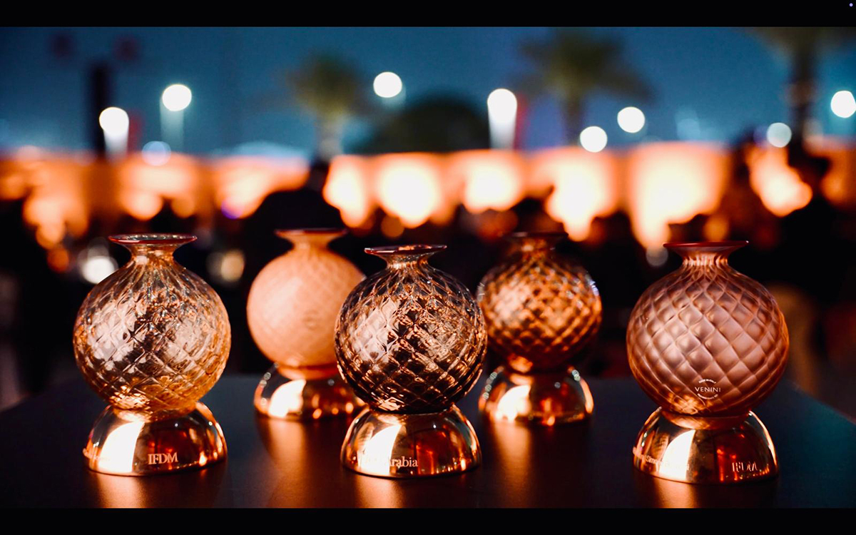 W100 Arabia Award 2025 by Venini, design Simone Bonanni