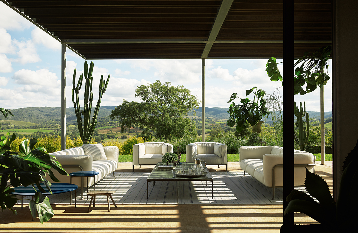 Borea by B&B Italia, design Piero Lissoni - Photo © Tommaso Sartori