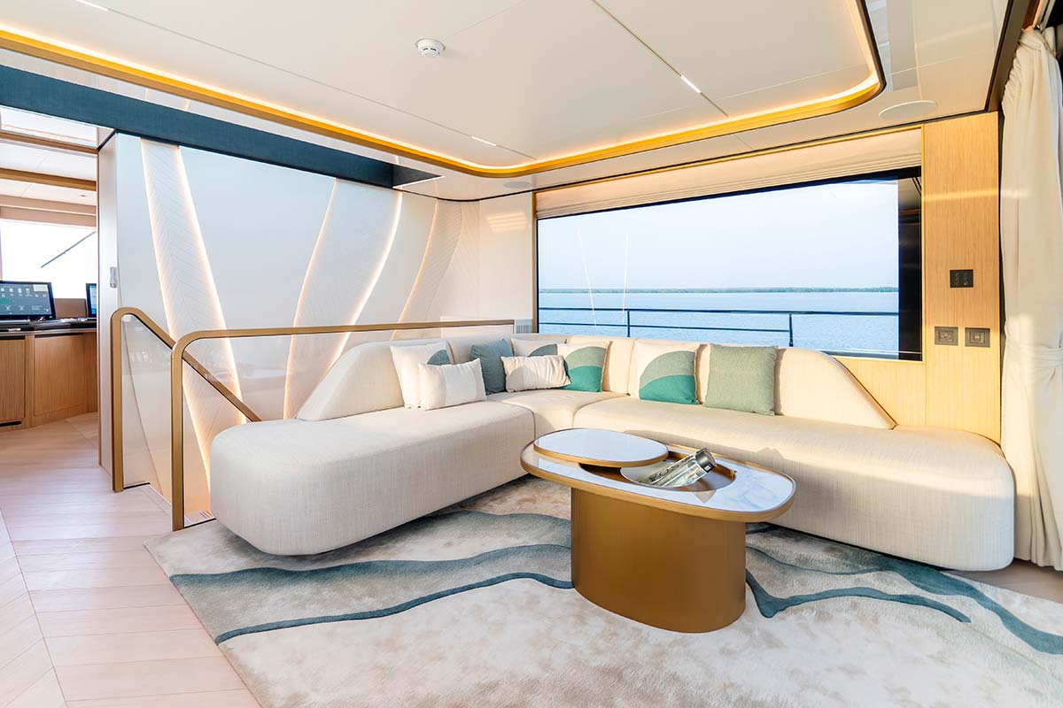 Majesty 100 Terrace by Gulf Craft - Photo © courtesy of Gulf Craft